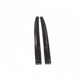 Maxton Side Skirts Diffusers Audi RS3 8V FL Sedan Gloss Black, A3/S3/RS3 8V