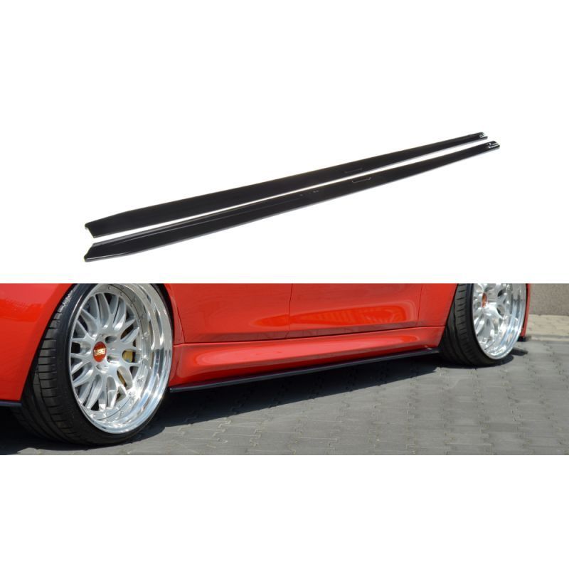 Maxton SIDE SKIRTS DIFFUSERS V.1 BMW M3 F80 Gloss Black, Serie 3 F30/ F31 Maxton SIDE SKIRTS DIFFUSERS V.1 BMW M3 F80 Gloss Black, Serie 3 F30/ F31