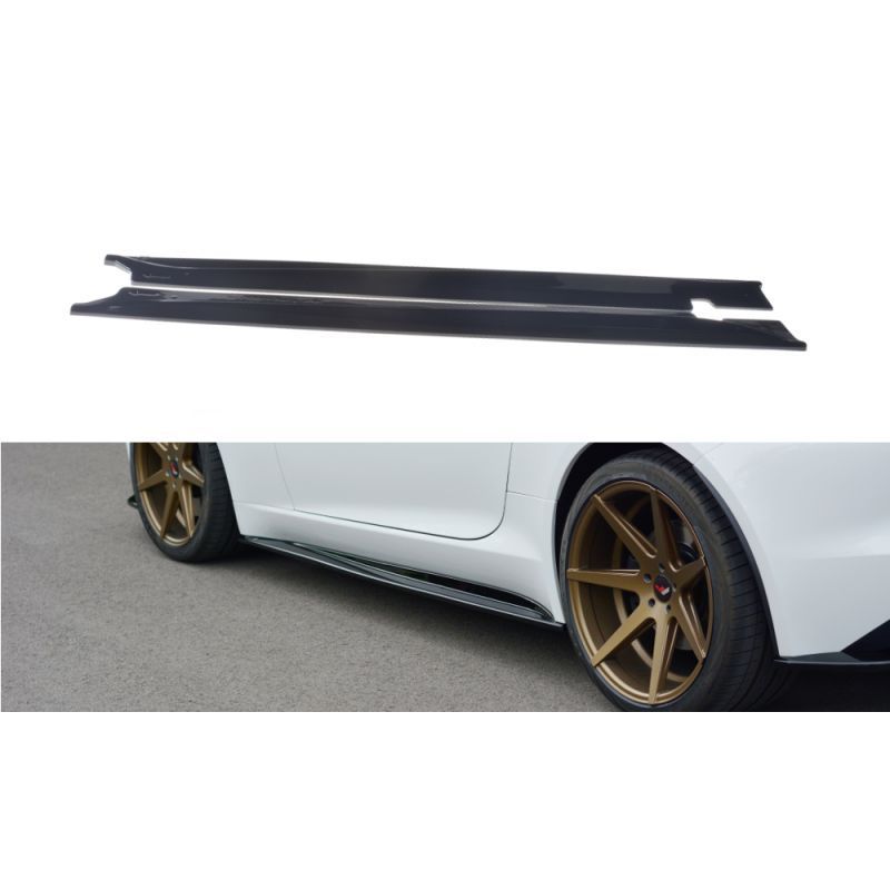 Maxton SIDE SKIRTS DIFFUSERS JAGUAR F-TYPE Gloss Black, Jaguar Maxton SIDE SKIRTS DIFFUSERS JAGUAR F-TYPE Gloss Black, Jaguar