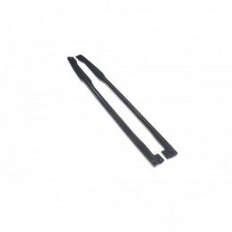 Maxton Side Skirts Diffusers Audi TT RS 8S Gloss Black, TT Mk3 8S