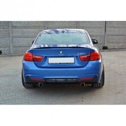 Maxton REAR DIFFUSER & REAR SIDE SPLITTERS for BMW 4 F32 M-PACK , Serie 4 F32/ M4
