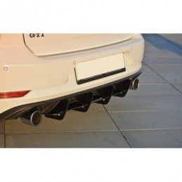 Maxton REAR DIFFUSER VW GOLF MK7 GTI FACELIFT , Golf 7