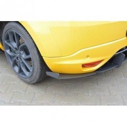 Maxton REAR SIDE SPLITTERS RENAULT MEGANE MK3 RS , Megane III