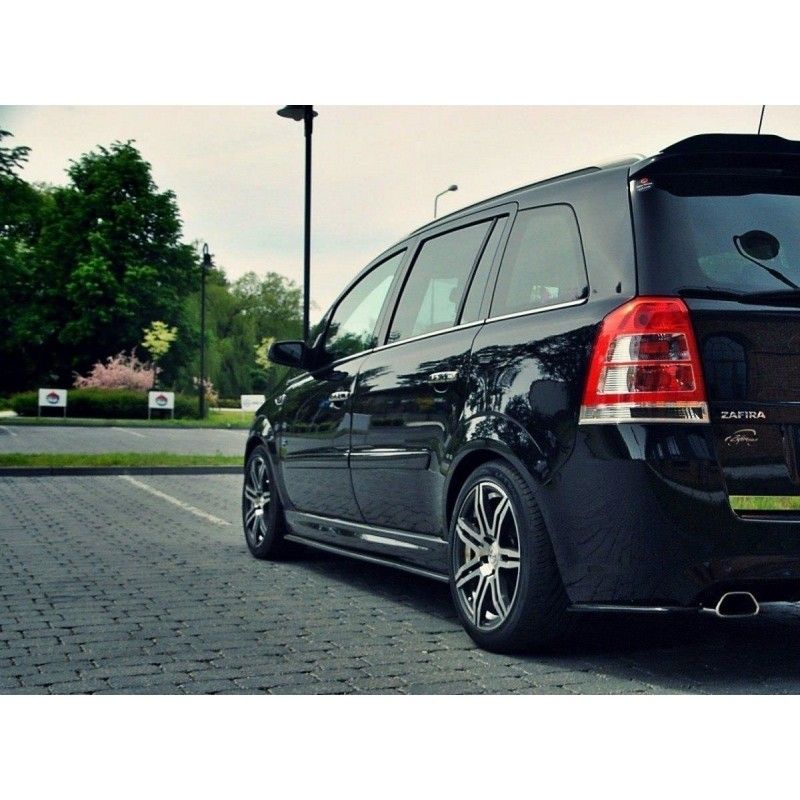 Maxton SET DES RAJOUTS DES BAS DE CAISSE OPEL ZAFIRA B OPC Gloss Black, OP-ZA-2-OPC-SD1G Tuning.fr