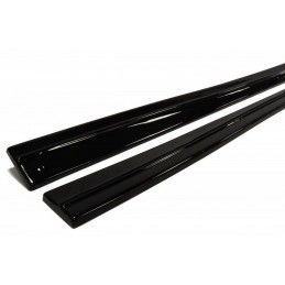 Maxton RAJOUTS DES BAS DE CAISSE POUR SAAB 9-3 TURBO X/ Aero Facelift Gloss Black, SA-9-3-TX-SD1G Tuning.fr