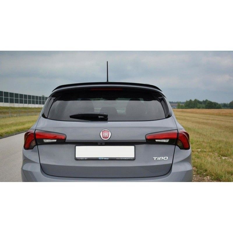 Maxton SPOILER EXTENSION Fiat Tipo S-Design Gloss Black, Tipo Maxton SPOILER EXTENSION Fiat Tipo S-Design Gloss Black, Tipo