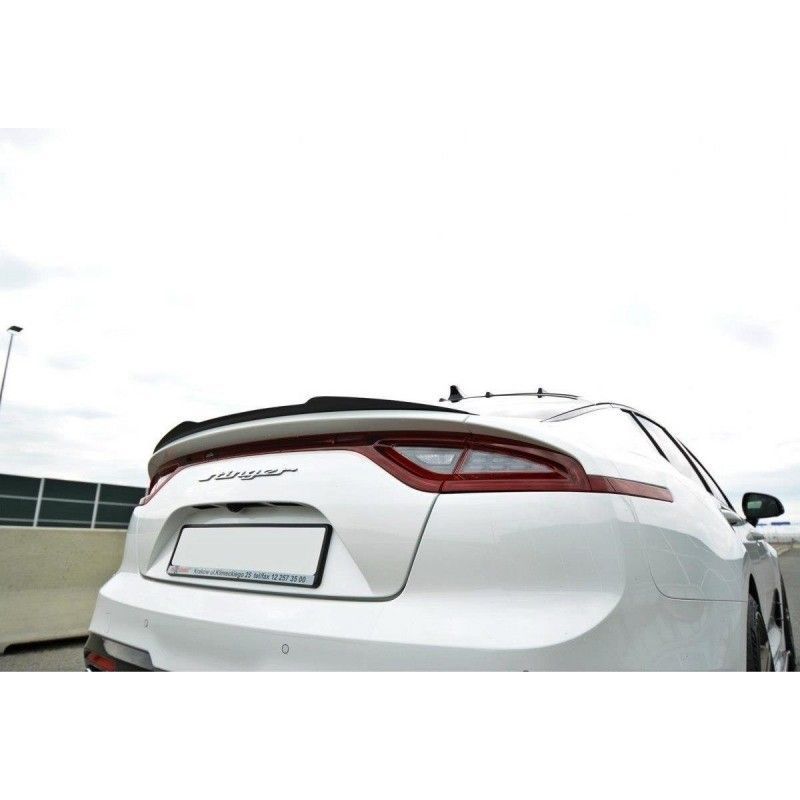 Maxton SPOILER EXTENSION KIA STINGER GT Gloss Black, Kia Maxton SPOILER EXTENSION KIA STINGER GT Gloss Black, Kia