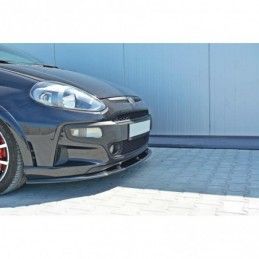 Maxton FRONT SPLITTER Fiat Punto Evo Abarth Gloss Black, Punto