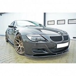 Maxton FRONT SPLITTER V.2 BMW M6 E63 Gloss Black, Serie 6 E63/ E64/ M6