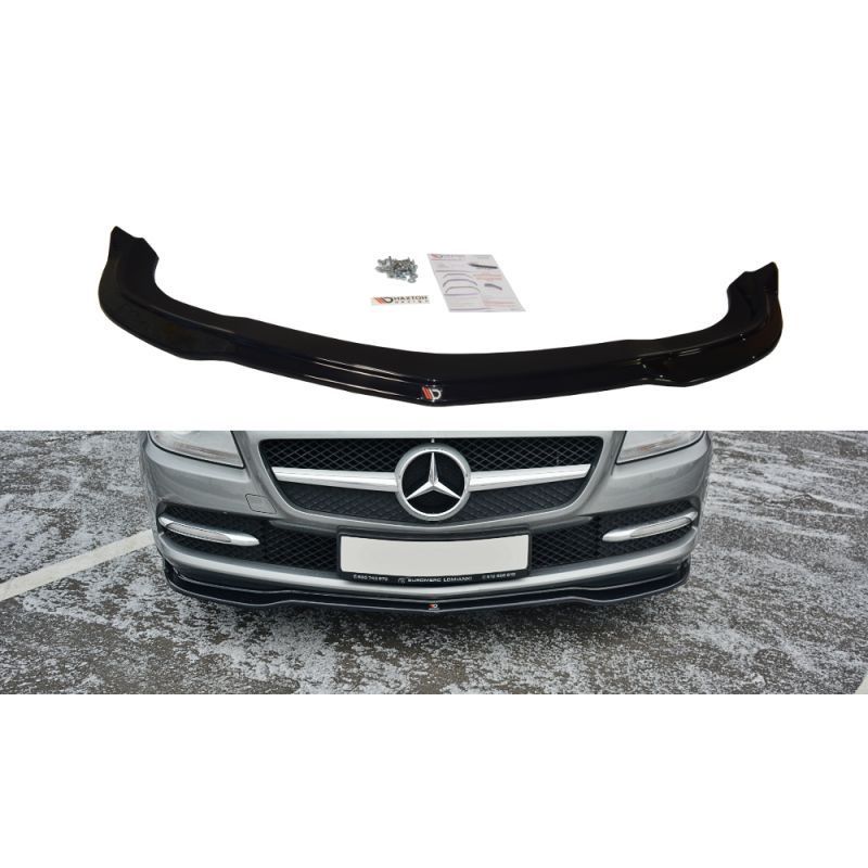 Maxton FRONT SPLITTER V.1 MERCEDES SLK R172 Gloss, SLK R171 Maxton FRONT SPLITTER V.1 MERCEDES SLK R172 Gloss, SLK R171