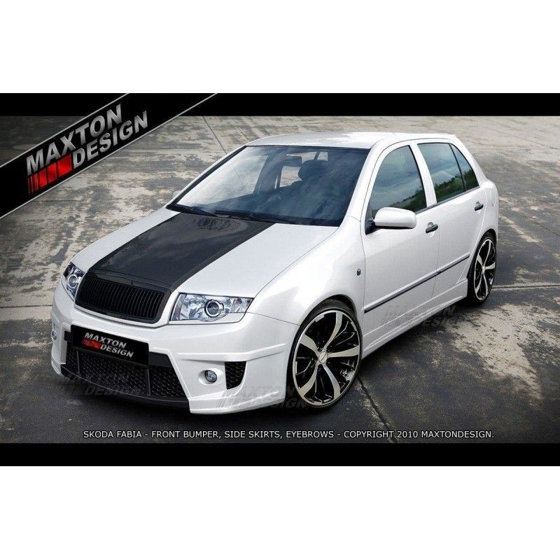 Maxton Set Des Bas De Caisse Skoda Fabia Mk1 Demonic Not primed, SK-FA-1-DEMONIC-S1A Tuning.fr