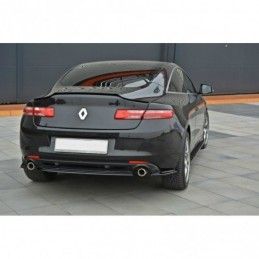 Maxton CENTRAL REAR SPLITTER Renault Laguna mk 3 Coupe Gloss Black, Laguna