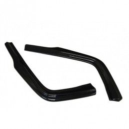 Maxton REAR SIDE SPLITTERS Lexus GS Mk4 Facelift H Gloss Black, Lexus
