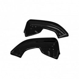 Maxton REAR SIDE SPLITTERS Renault Clio Mk4 Gloss Black, Clio IV