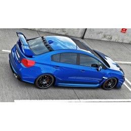 Maxton RAJOUTS DES BAS DE CAISSE POUR SUBARU WRX STI Gloss Black, SU-IM-4-WRX-STI-SD1G Tuning.fr