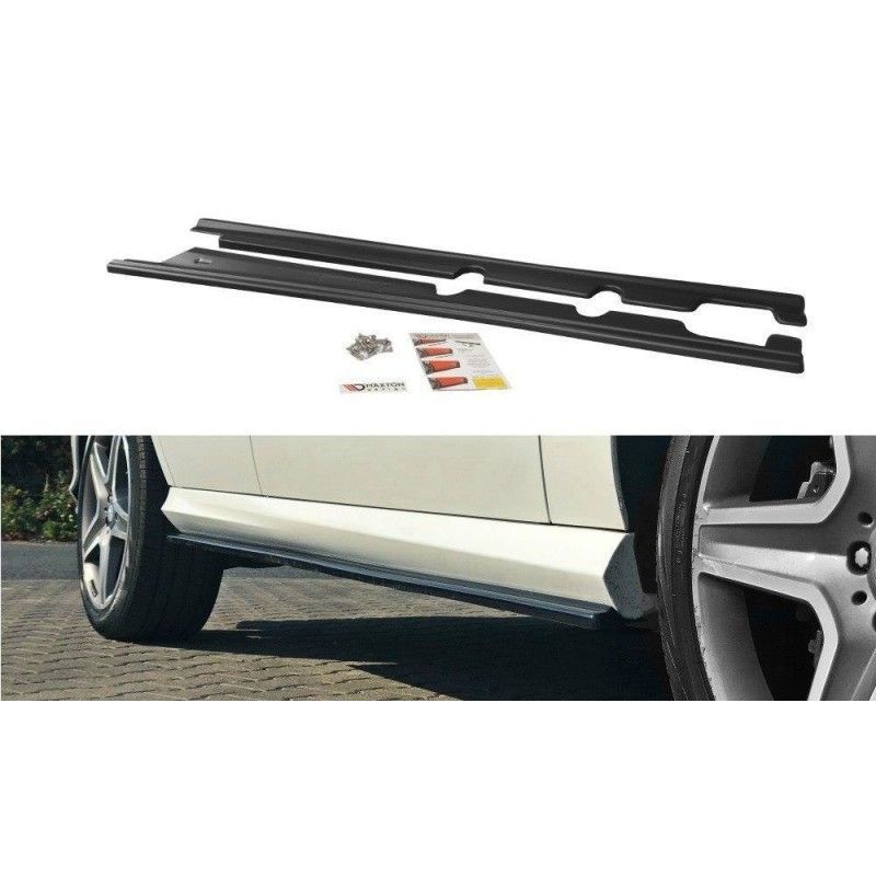Maxton SIDE SKIRTS DIFFUSERS Mercedes GLE W166 AMG-Line Gloss Black, GLE W166 / C292 Coupe Maxton SIDE SKIRTS DIFFUSERS Mercedes GLE W166 AMG-Line Gloss Black, GLE W166 / C292 Coupe