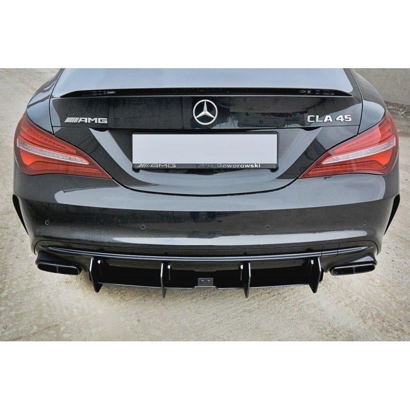 Maxton REAR DIFFUSER V.2 Mercedes CLA A45 AMG C117 Facelift , CLA C117 Maxton REAR DIFFUSER V.2 Mercedes CLA A45 AMG C117 Facelift , CLA C117