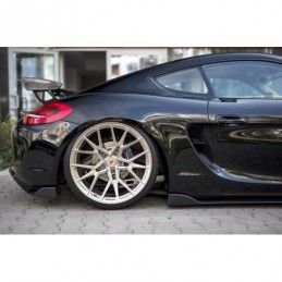 Maxton REAR SIDE SPLITTERS Porsche Cayman Mk2 981C , Cayman