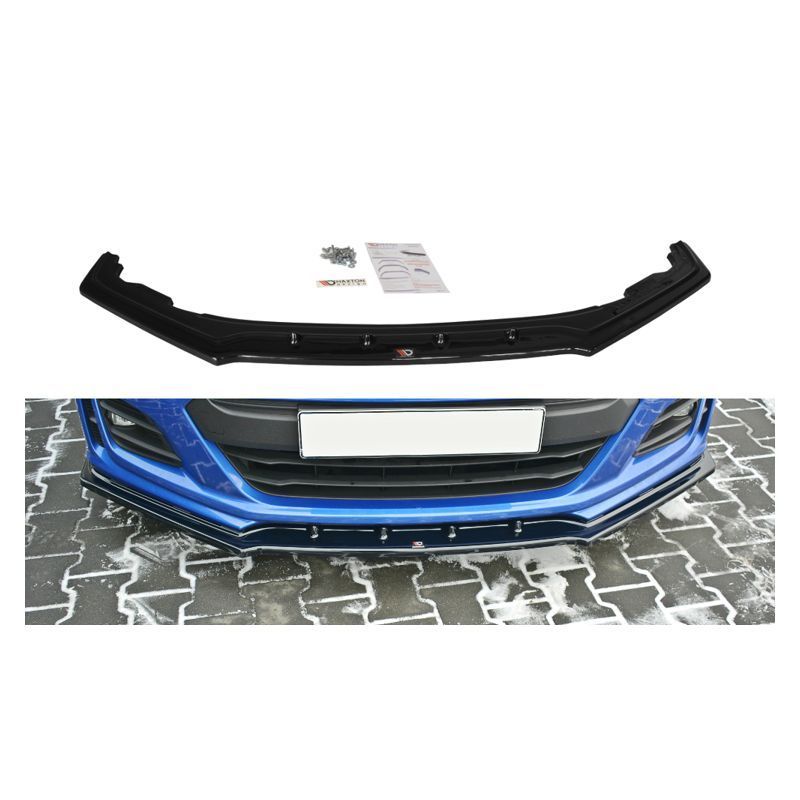 Maxton FRONT SPLITTER V.1 SUBARU BRZ FACELIFT Gloss Black, MAXTON DESIGN Maxton FRONT SPLITTER V.1 SUBARU BRZ FACELIFT Gloss Black, MAXTON DESIGN