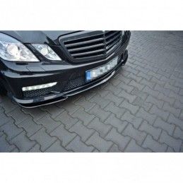 Maxton FRONT SPLITTER V.1 MERCEDES-BENZ E63 AMG W212 Gloss, W212