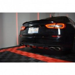 Maxton REAR VALANCE MASERATI QUATTROPORTE MK.6 PREFACE Gloss Black, Maserati
