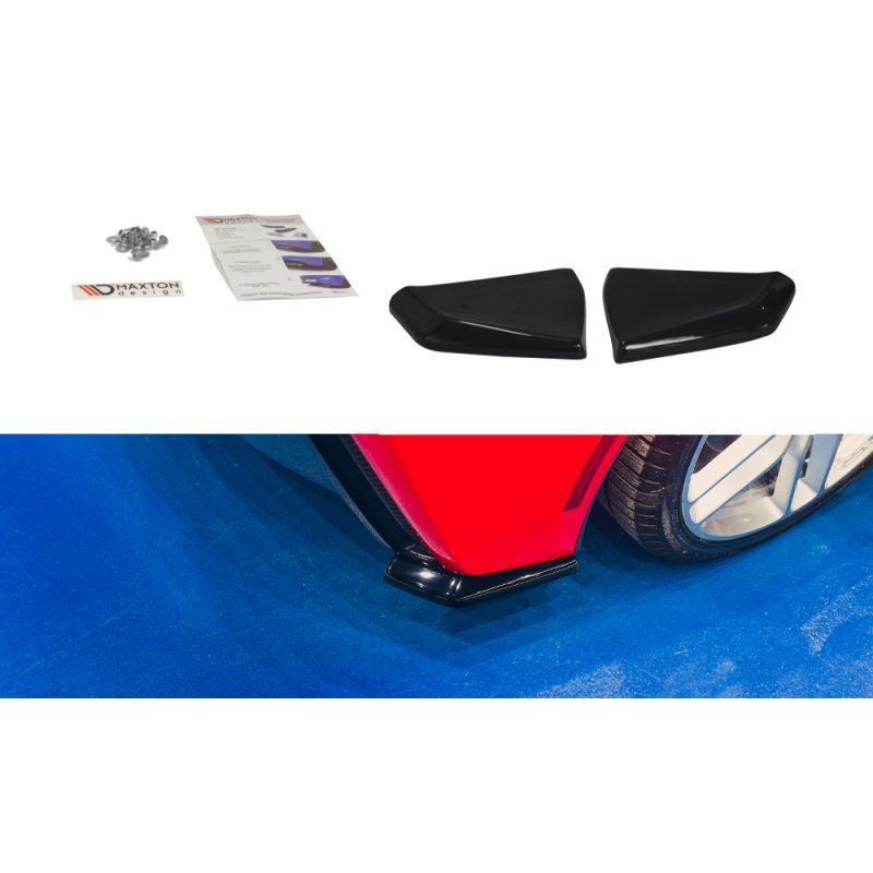 Maxton REAR SIDE SPLITTERS CHEVROLET CORVETTE C7 Gloss Black, Chevrolet Maxton REAR SIDE SPLITTERS CHEVROLET CORVETTE C7 Gloss Black, Chevrolet