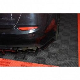 Maxton REAR SIDE SPLITTERS MASERATI QUATTROPORTE MK.6 PREFACE Gloss Black, Maserati
