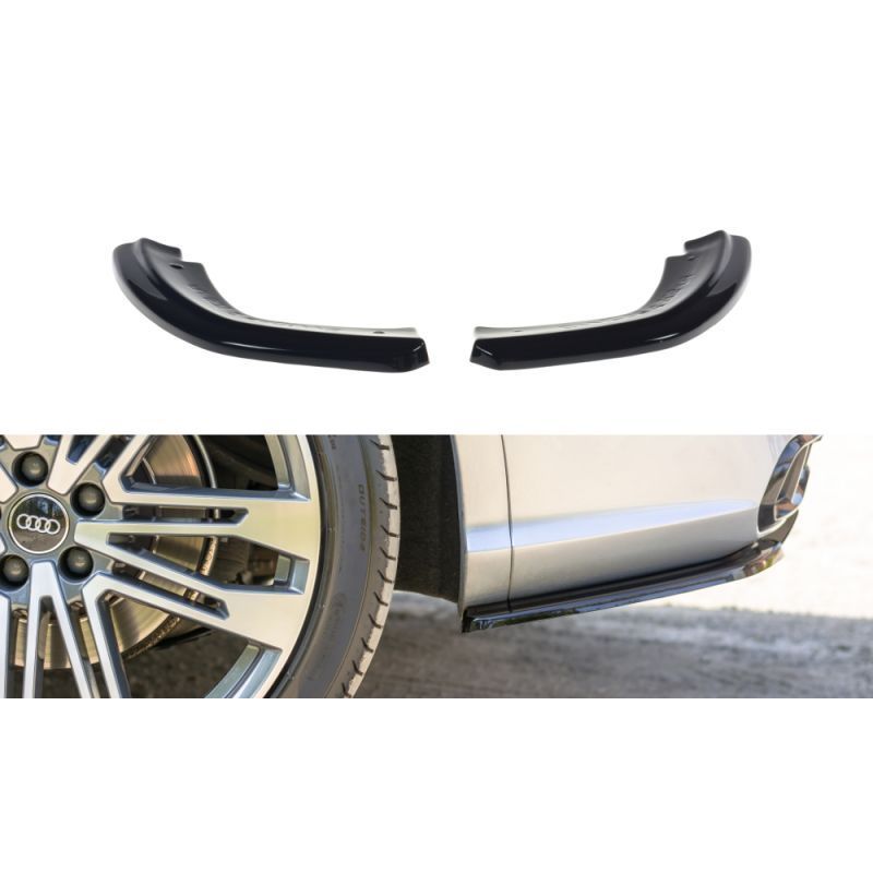 Maxton REAR SIDE SPLITTERS Audi SQ5/S-line MkII Gloss Black, Q5 / SQ5 Maxton REAR SIDE SPLITTERS Audi SQ5/S-line MkII Gloss Black, Q5 / SQ5