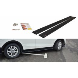 Maxton SIDE SKIRTS DIFFUSERS SSANGYONG TIVOLI Gloss Black, SSANGYONG