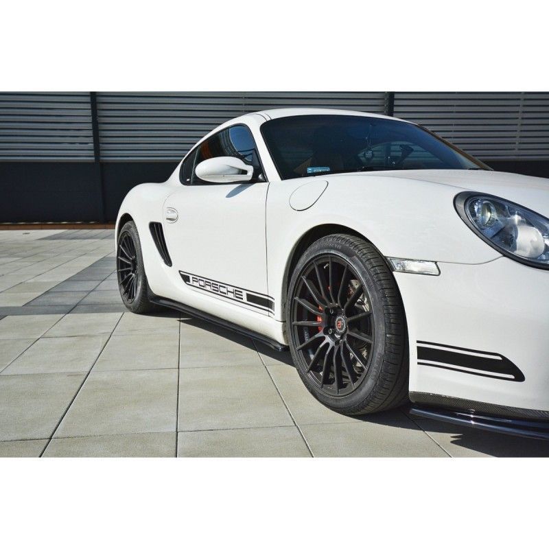 Maxton SIDE SKIRTS DIFFUSERS PORSCHE CAYMAN S 987C Gloss Black, Cayman Maxton SIDE SKIRTS DIFFUSERS PORSCHE CAYMAN S 987C Gloss Black, Cayman