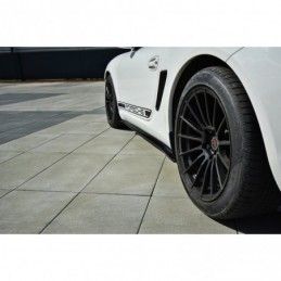 Maxton SIDE SKIRTS DIFFUSERS PORSCHE CAYMAN S 987C Gloss Black, Cayman