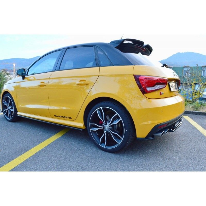 Maxton Side Skirts Diffusers Audi S1 8X Gloss Black, A1 / S1 8X Maxton Side Skirts Diffusers Audi S1 8X Gloss Black, A1 / S1 8X