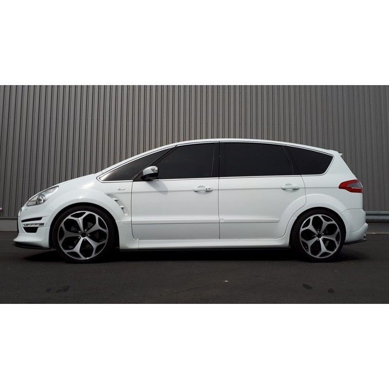 Maxton Side Skirts Diffusers Ford S-Max Titanium Mk1 FL Gloss Black, S-Max Maxton Side Skirts Diffusers Ford S-Max Titanium Mk1 FL Gloss Black, S-Max