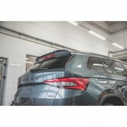 Maxton Spoiler Cap V.2 Skoda Kodiaq Mk1 Sportline/RS Gloss Black, Kodiaq