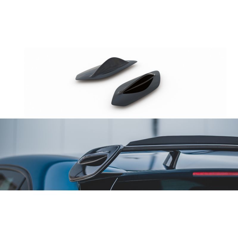 Maxton Spoiler Side Extensions Mercedes A35 AMG Hatchback W177 Gloss Black, CLASSE A Maxton Spoiler Side Extensions Mercedes A35 AMG Hatchback W177 Gloss Black, CLASSE A