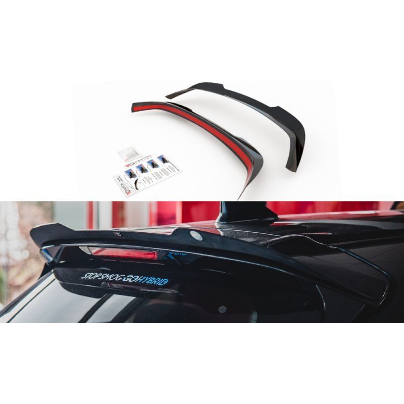 Maxton Spoiler Cap Toyota Corolla XII Hatchback Gloss Black, TOYOTA Maxton Spoiler Cap Toyota Corolla XII Hatchback Gloss Black, TOYOTA