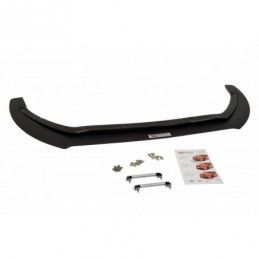 Maxton Hybrid Front Splitter Ford Focus RS Mk3 ABS+Gloss Black, FORD