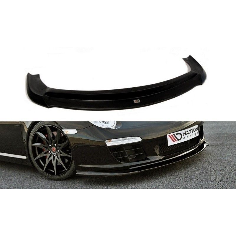 Maxton FRONT SPLITTER PORSCHE 911 Carrera 997.2 FACELIFT MODEL Gloss Black, 997 Maxton FRONT SPLITTER PORSCHE 911 Carrera 997.2 FACELIFT MODEL Gloss Black, 997