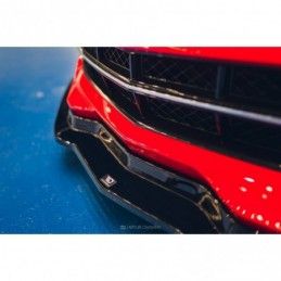 Maxton FRONT SPLITTER V.1 CHEVROLET CORVETTE C7 Gloss Black, Chevrolet