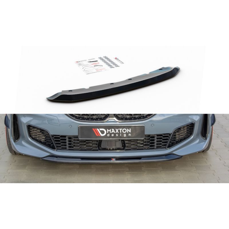 Maxton Front Splitter V.2 for BMW 1 F40 M-Pack/ M135i Gloss Black, Serie 1 F40 Maxton Front Splitter V.2 for BMW 1 F40 M-Pack/ M135i Gloss Black, Serie 1 F40