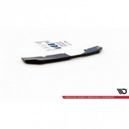 Maxton Central Rear Splitter Audi RS6 C8 / RS7 C8 Gloss Black, A6/S6/RS6 C8