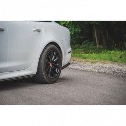 Maxton Rear Side Splitters Jaguar XJ X351 Gloss Black, Jaguar