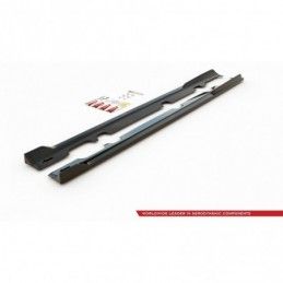 Maxton Side Skirts Diffusers V.3 Ford Fiesta Mk8 ST / ST-Line Gloss Black, Fiesta Mk8