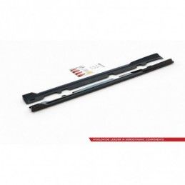 Maxton Side Skirts Diffusers V.3 Ford Fiesta Mk8 ST / ST-Line Gloss Black, Fiesta Mk8
