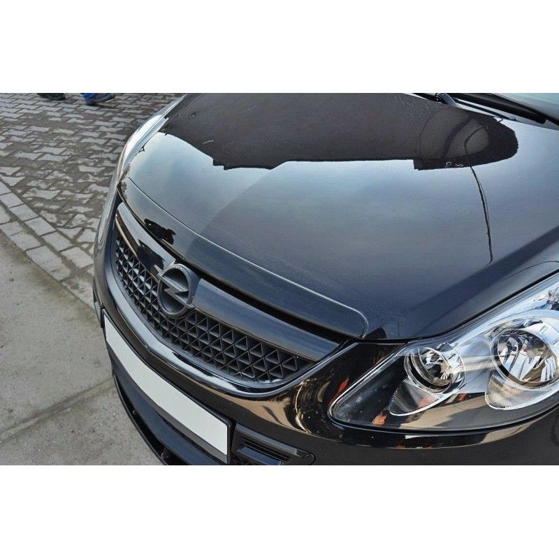 Maxton BONNET ADD-ON OPEL CORSA D OPC / VXR Gloss Black, Corsa D Maxton BONNET ADD-ON OPEL CORSA D OPC / VXR Gloss Black, Corsa D