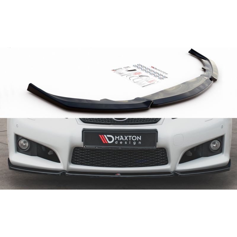Maxton Front Splitter V.1 Lexus IS F Mk2 Gloss Black, MAXTON DESIGN Maxton Front Splitter V.1 Lexus IS F Mk2 Gloss Black, MAXTON DESIGN