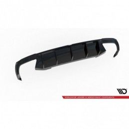 Maxton Rear Valance V.2 Skoda Octavia RS Mk3 / Mk3 FL Hatchback / Estate Gloss Black \ Diesel, SKODA