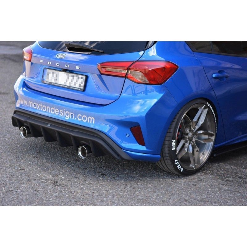 Maxton Rear Valance With Exhaust Ford Focus ST-Line Mk4 ABS \ Multibras, FORD Maxton Rear Valance With Exhaust Ford Focus ST-Line Mk4 ABS \ Multibras, FORD