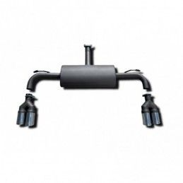 Maxton Rear Valance with Exhaust Ford Focus MK4 St-line Gloss Black \ Poutre de torsion, FORD