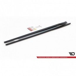 Maxton Side Skirts Diffusers Opel Insignia Mk. 1 OPC Gloss Black, Opel